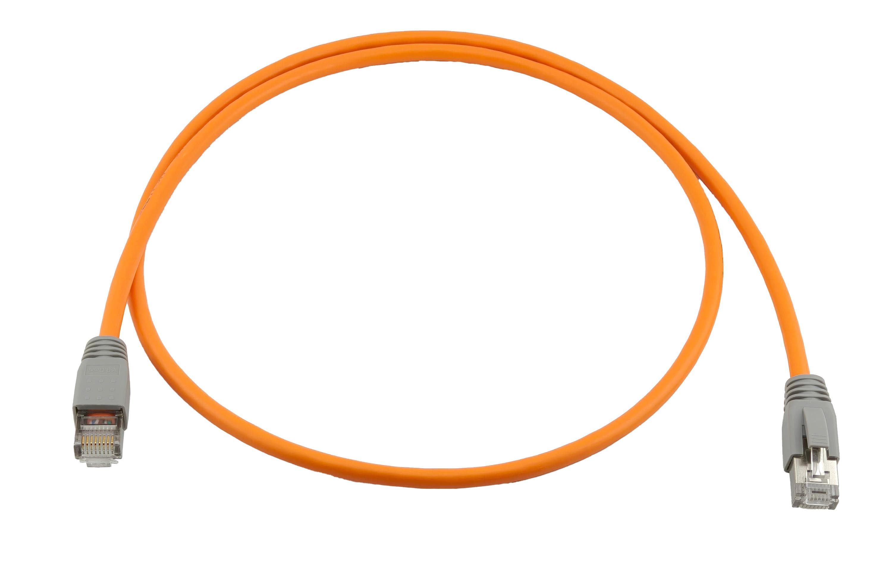 Wirewin Patchkabel: S/FTP, 30m, orange Cat.6A, PUR, 6mm, AWG26, Industrial kaufen Schweiz | Mediatech.ch