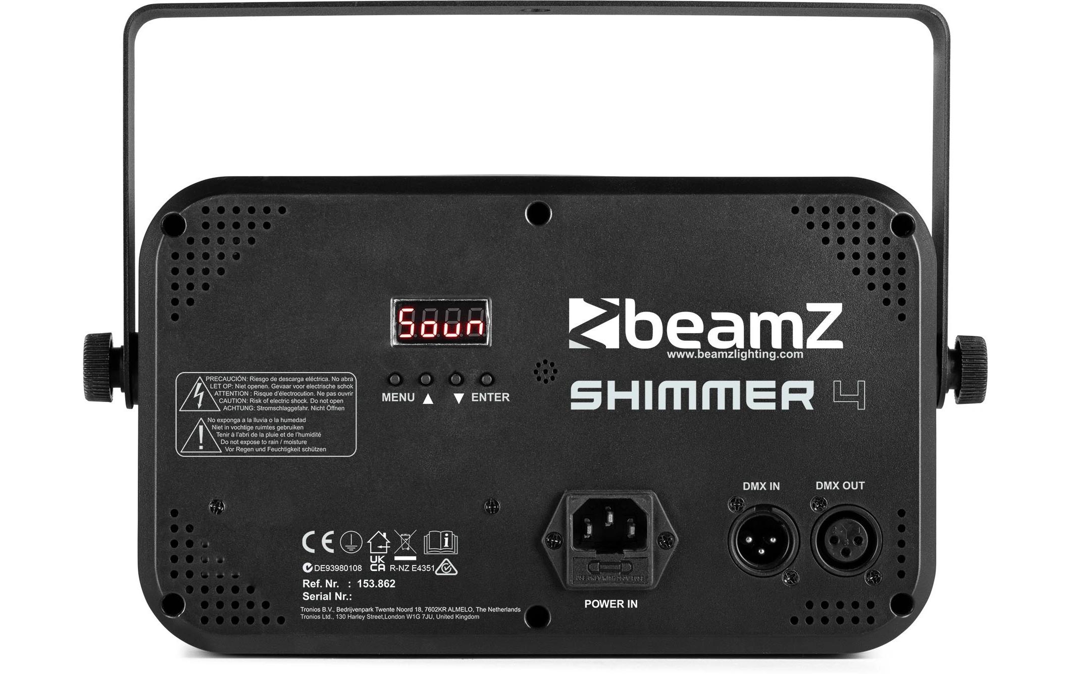 1996447_5 - Mediatech BeamZ Shimmer4 Multi Effekt, 6in1, BeeEye, JellyBall, DMX