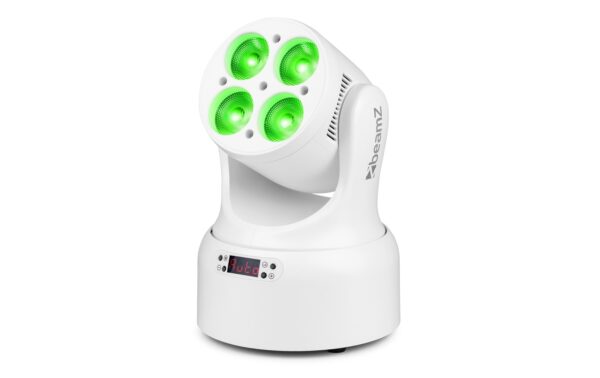 BeamZ NOVA420-WH Moving Head Wash, 4x 20W, RGBW, DMX, weiss