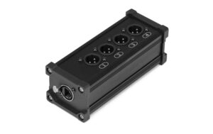 1996478 - Mediatech PD Connex CX185 Stage Box, RJ45 zu 4x XLRm 3-Pin kaufen Schweiz | Mediatech.ch