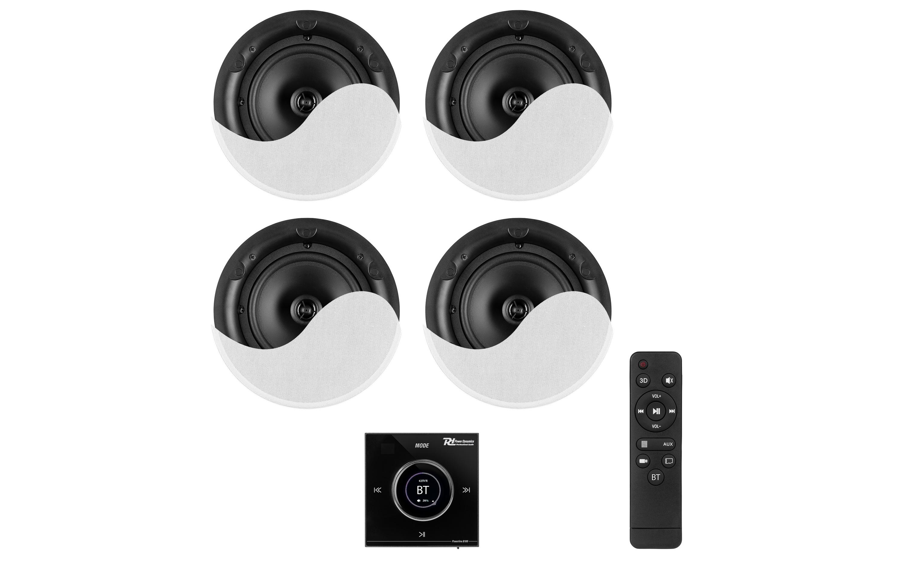 Power Dynamics PowerlineB100BSet Einbauverstärker 4 Kanal, Set kaufen Schweiz | Mediatech.ch
