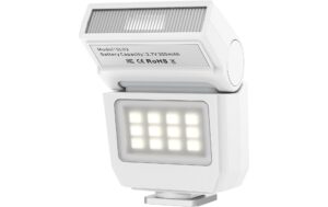 Ulanzi SL03-WH Blitzlicht mit LED, Akku, USB Typ-C, weiss