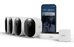 Arlo VMC4470P IP Kamera 4er Set Arlo Pro 6 2K With dual charge & Battery