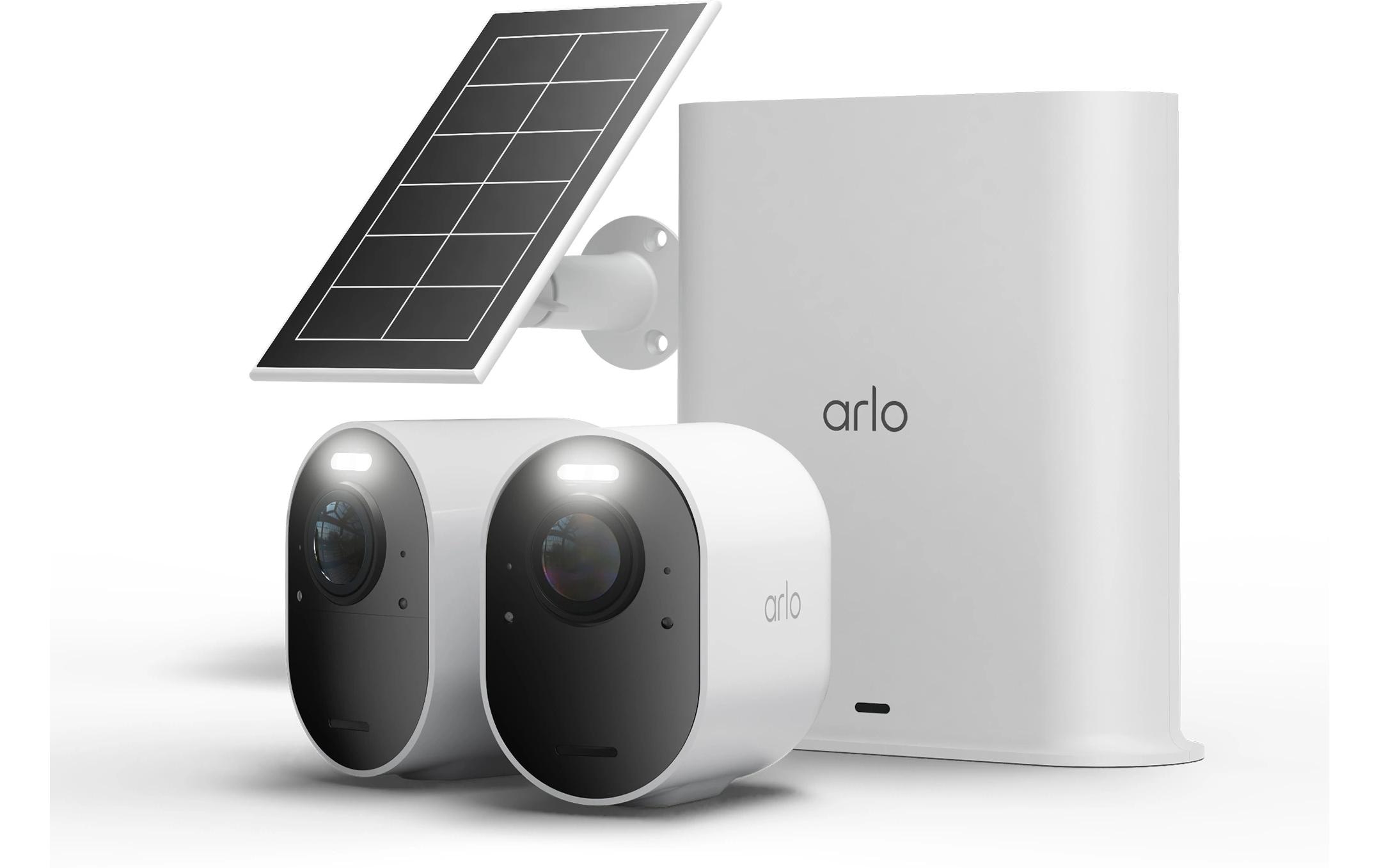 1997353 - Mediatech Arlo VMC5250 IP Kamera 2er Set Arlo Ultra 3 4K UHD & Solar Panel