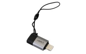 onit Adapter L-Stecker zu USB-C Buchse 480Mbps / 27W / schwarz kaufen Schweiz | Mediatech.ch