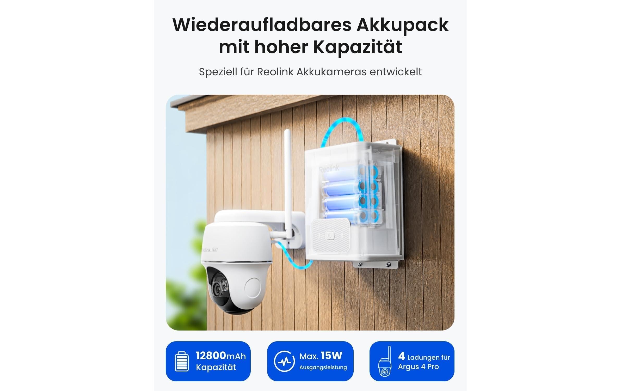 1999550_1 - Mediatech Reolink Akkupack Langlebiges 12'800mAh Akkupack