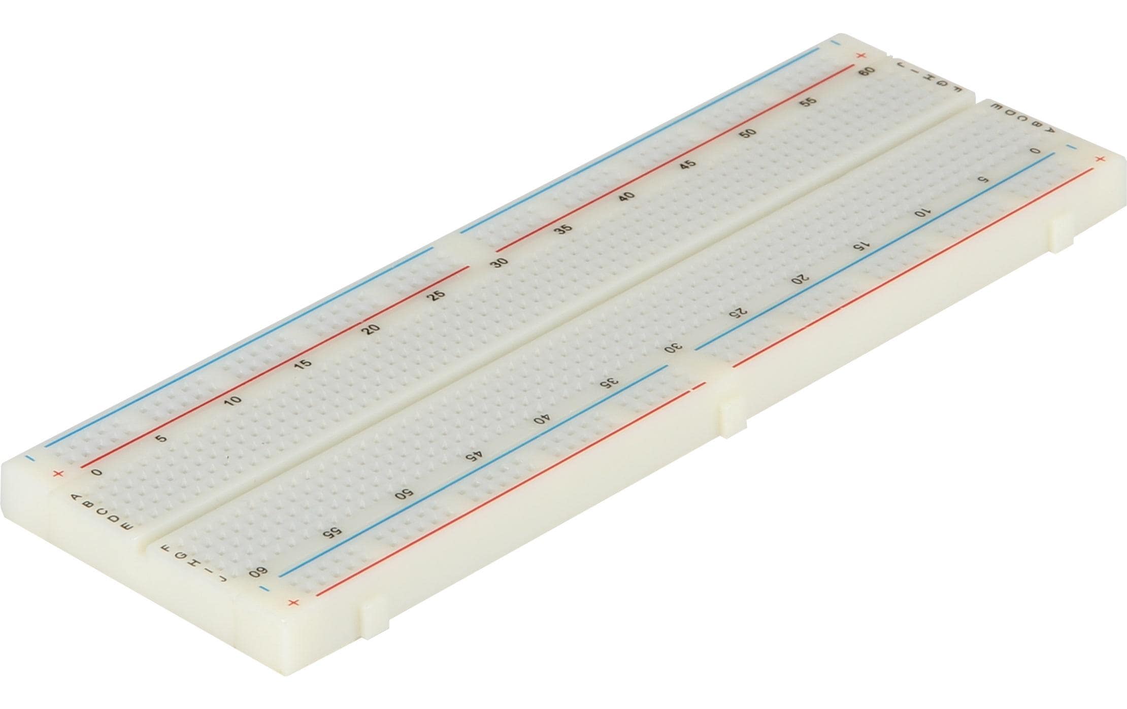 jOY-it RB-BREADBOARD2: Weiss Steckplatine 830Pin,   630x5,5x16,5 cm
