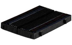 jOY-it RB-BREADBOARD3-B: Schwarz Steckplatine 300+100Pin, 84 x 54 x 10 mm kaufen Schweiz | Mediatech.ch