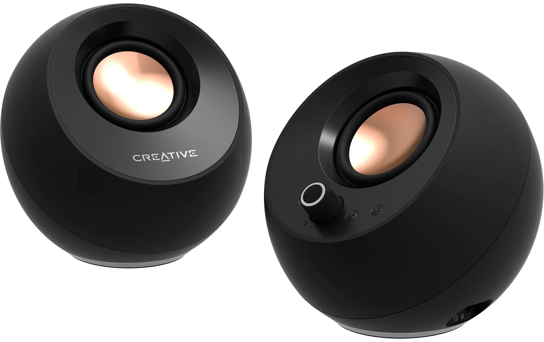 Creative Pebble Pro, 2.0 Lautsprecher Bluetooth 5.3, USB Audio, RGB, schwarz kaufen Schweiz | Mediatech.ch
