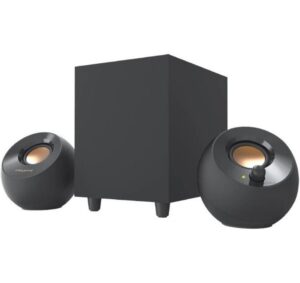Creative Pebble Plus, 2.1 Lautsprecher 3,5 mm Stereoklinke, USB Powered