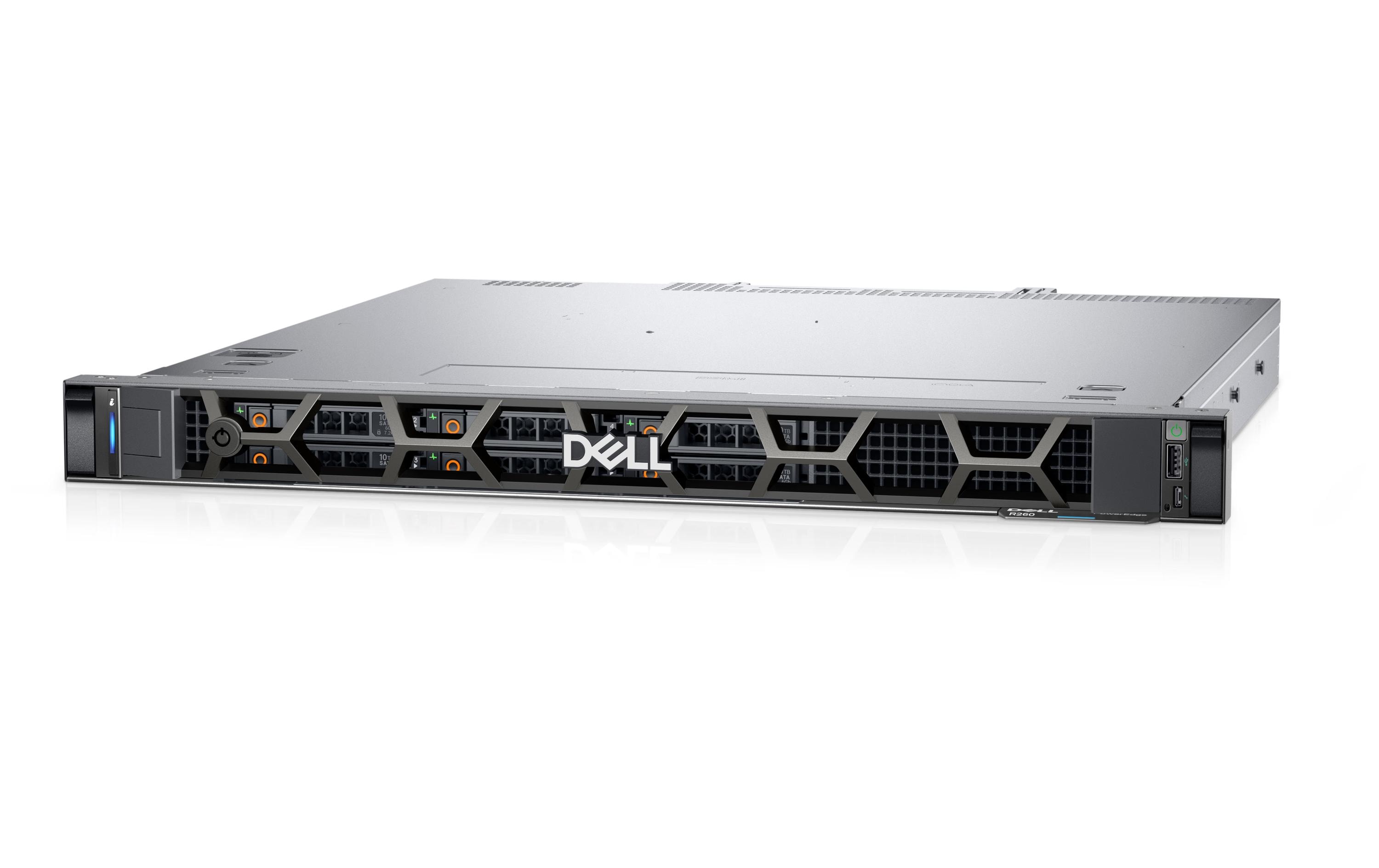 Dell PowerEdge R260 Smart 6x2.5 6315P 16GB 2x1.2TB SAS 700W H355 3Yr Basic NBD kaufen Schweiz | Mediatech.ch