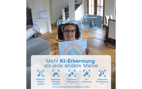 Arlo VMC3070 IP Kamera Arlo Essential 3 2K Indoor