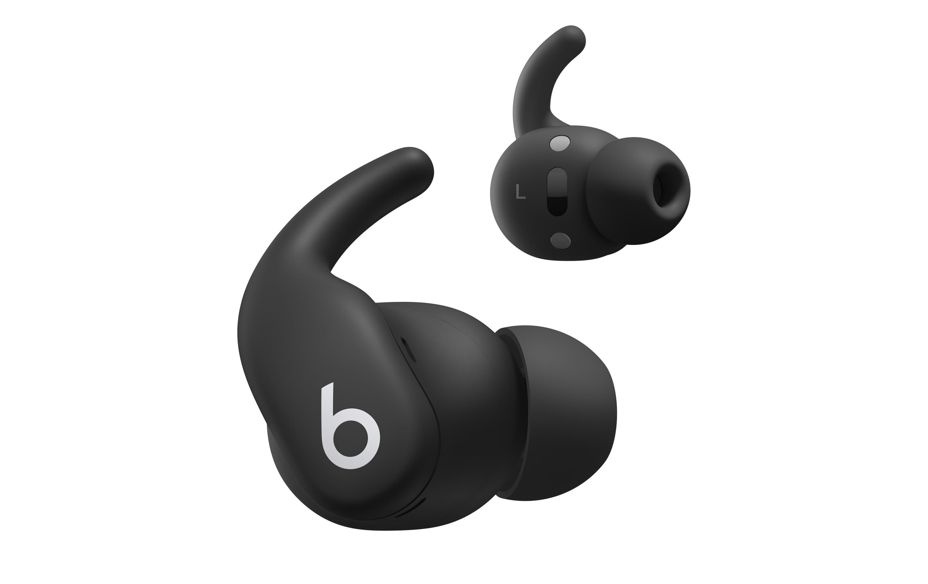 2001851_1 - Mediatech Apple Powerbeats Fit TW ANC Sportkopfhörer Jet Black, IPX 4, bis 30h Akkulaufzeit