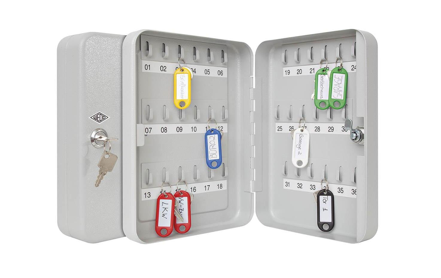 Wedo Schlüsselschrank 36er mit Schlüssel zur Wandbefestigung kaufen Schweiz | Mediatech.ch