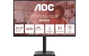 AOC 32 Q32E4U, 2560x1440, IPS 100Hz DP, HDMI, Pivot, HV, Speakers