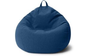URBANARA Sitzsack 315l blau Basic-Comfort Waschbar