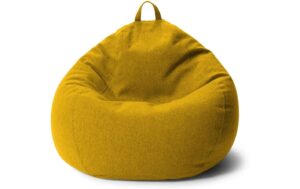 URBANARA Sitzsack 315l senf Basic-Comfort Waschbar