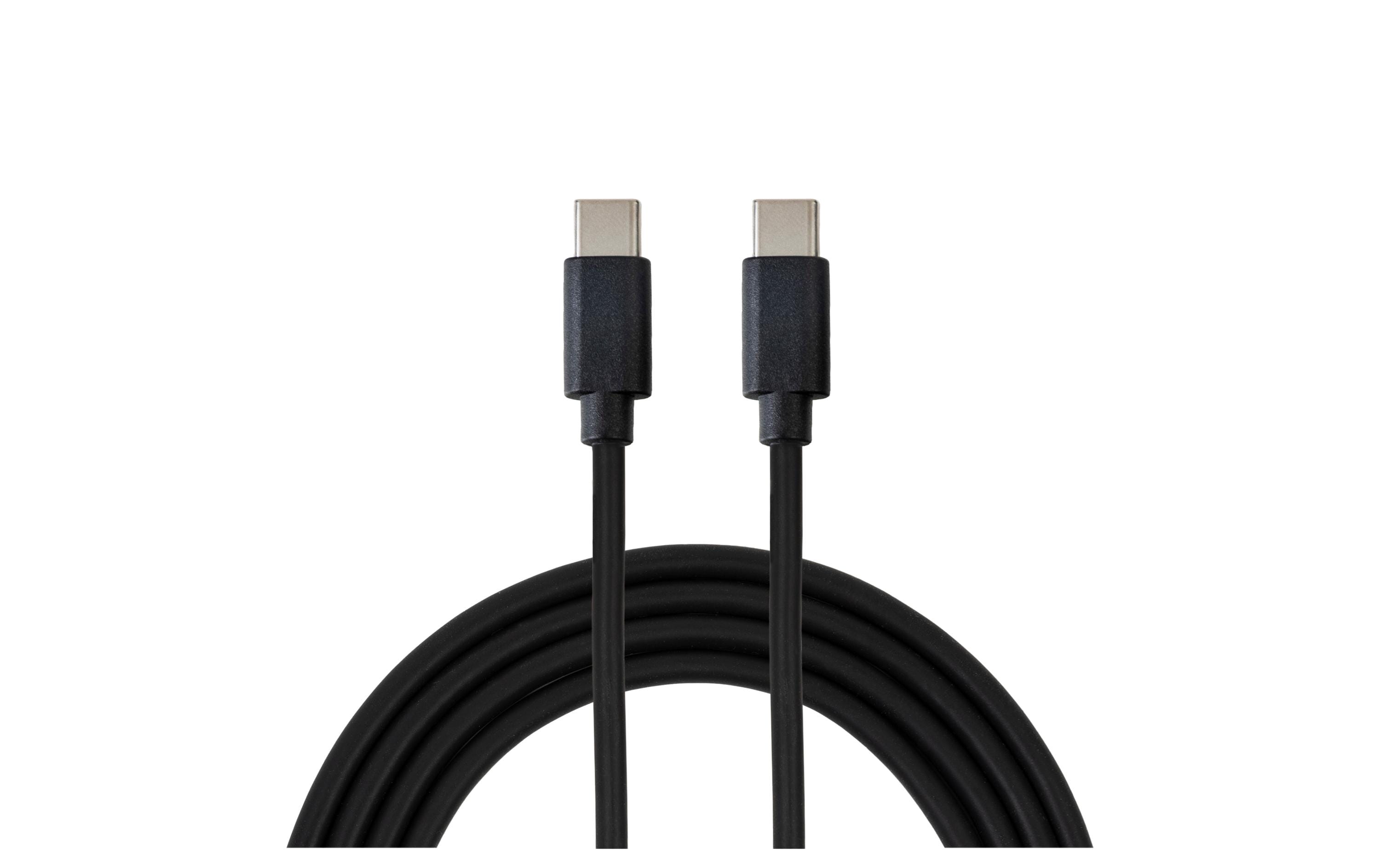 NIZE USB- Kabel C-C schwarz 0.5m 27W / 480Mbps / 3 Stück kaufen Schweiz | Mediatech.ch