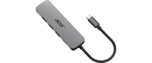 Acer Mini-Dock USB Type-C, 5-in-1 HDMI (4k), 3x USB-A (5Gbps), USB-C bis 100W