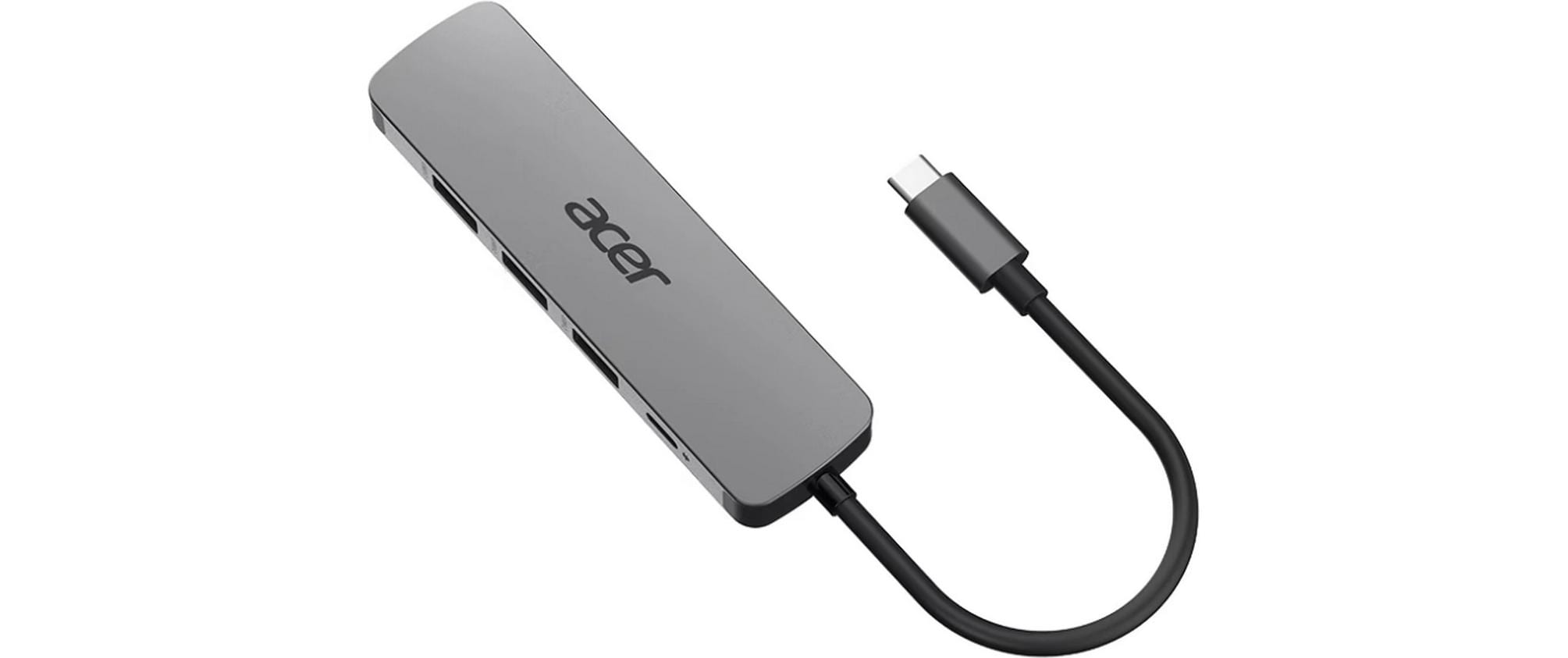 2010952 - Mediatech Acer Mini-Dock USB Type-C, 5-in-1 HDMI (4k), 3x USB-A (5Gbps), USB-C bis 100W kaufen Schweiz | Mediatech.ch