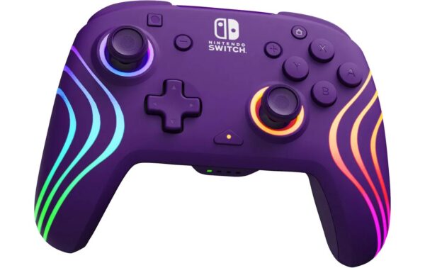 2012773_1 - Mediatech PDP Afterglow Wave Switch 2 Ctrl Purple Wireless, Switch 2