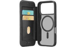 Cellular Magsafe Book Cover iPhone 17 Pro, black