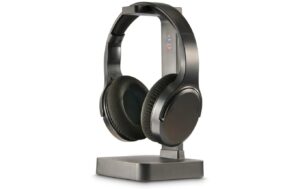 Hama TV Kopfhörer Over Ear Schwarz BT, 2.4 GHz Station, bis 16h Akkulaufzeit