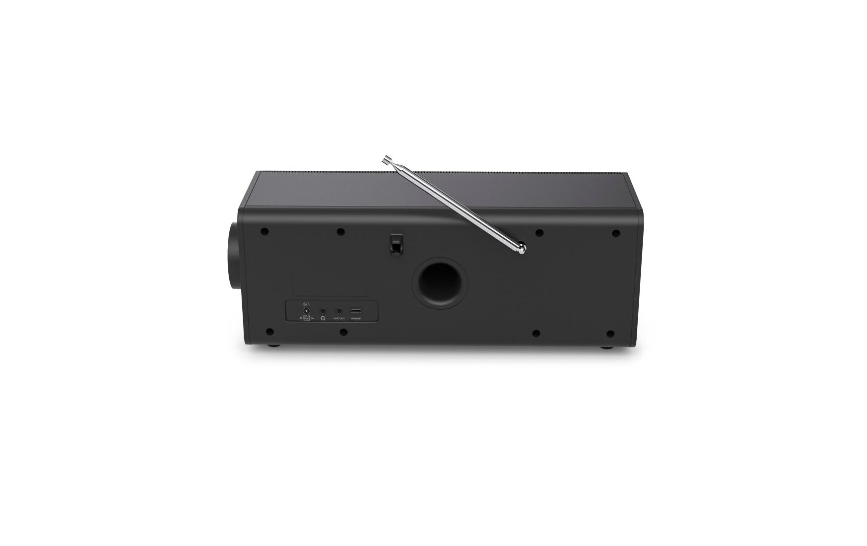 2015001_2 - Mediatech Hama Digitalradio DR2002, Stereo, Schwarz DAB/DAB+,FM, BT, Radiowecker