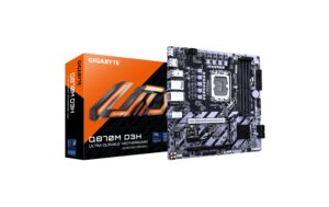 Gigabyte Q870M D3H, uATX LGA1851, Intel Q870, 2x DDR5, PCIe 5.0