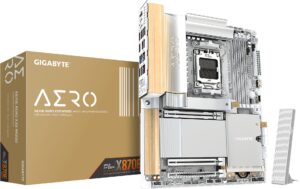 Gigabyte X870E AERO X3D WOOD, ATX AM5, AMD X870E, 4x DDR5, WIFI 7