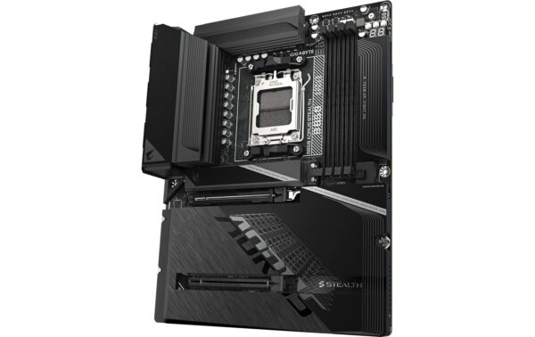 2015339_3 - Mediatech Gigabyte B850 AORUS STEALTH, ATX AM5, AMD B850, 4x DDR5, WIFI 7
