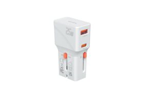 4SMARTS Weltreiseadapter NOMAD Pocket 25W 1C+1A, Weiss