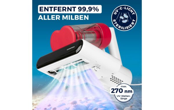 CLEANmaxx Milben Handstaubsauger 400W