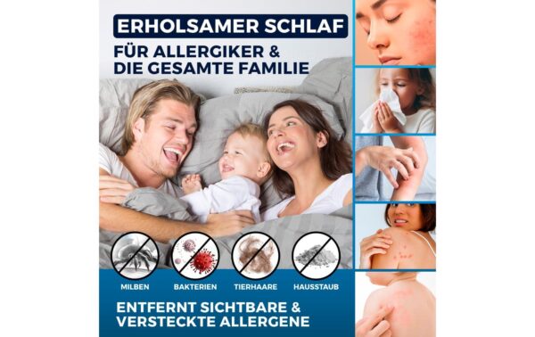 CLEANmaxx Milben Handstaubsauger 400W