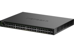 Netgear GS348TP v2: 48 Port PoE+ Switch S350 Series 48-Port Gigabit PoE+ , 4 SFP