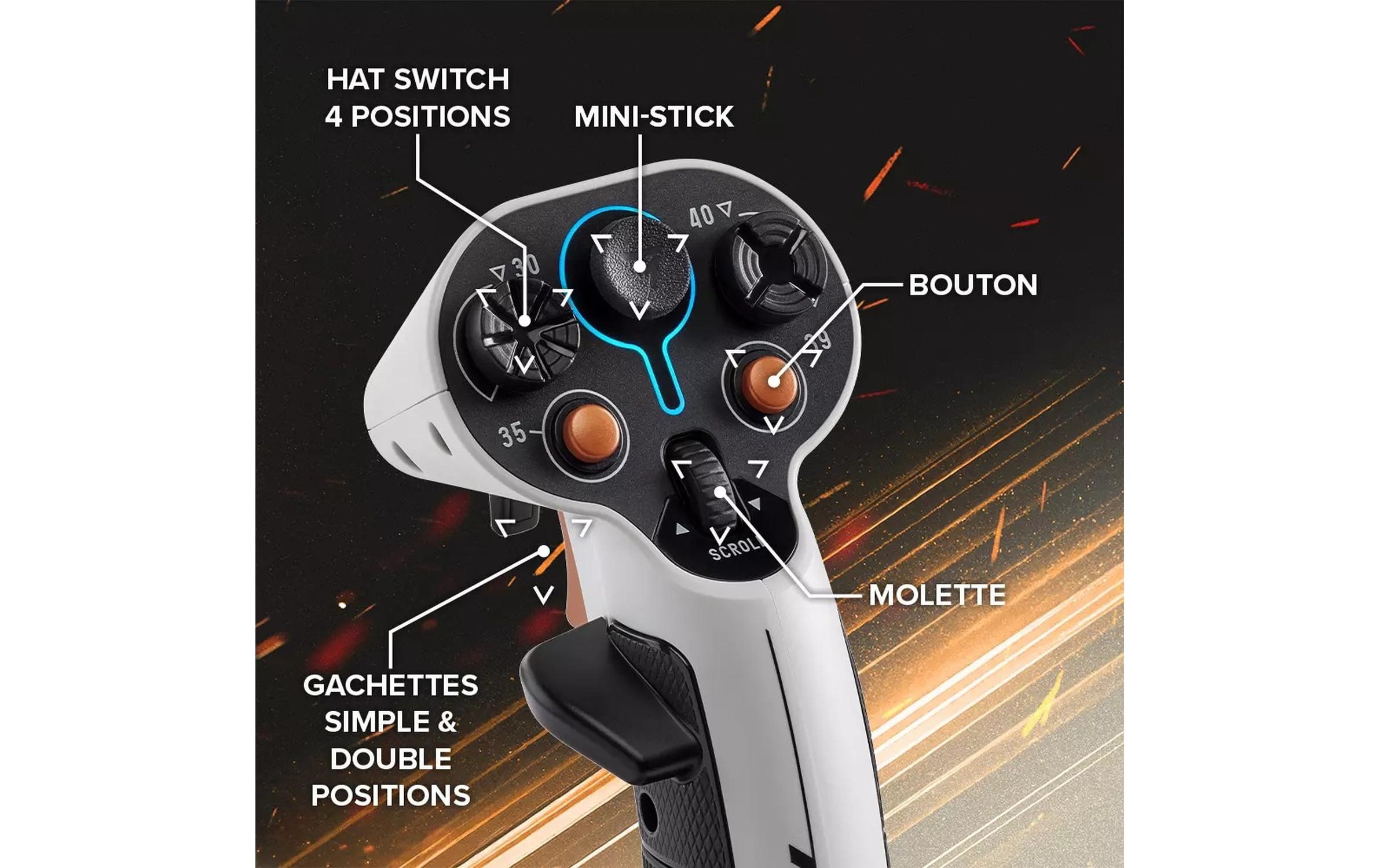 2017400_1 - Mediatech Thrustmaster SOL-R 1 Flightstick PC