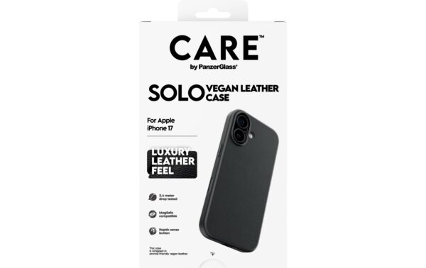 2017549_2 - Mediatech CARE SOLO Case, Black iPhone 17