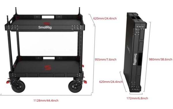 SmallRig 36 Video Production Camera Cart LITE