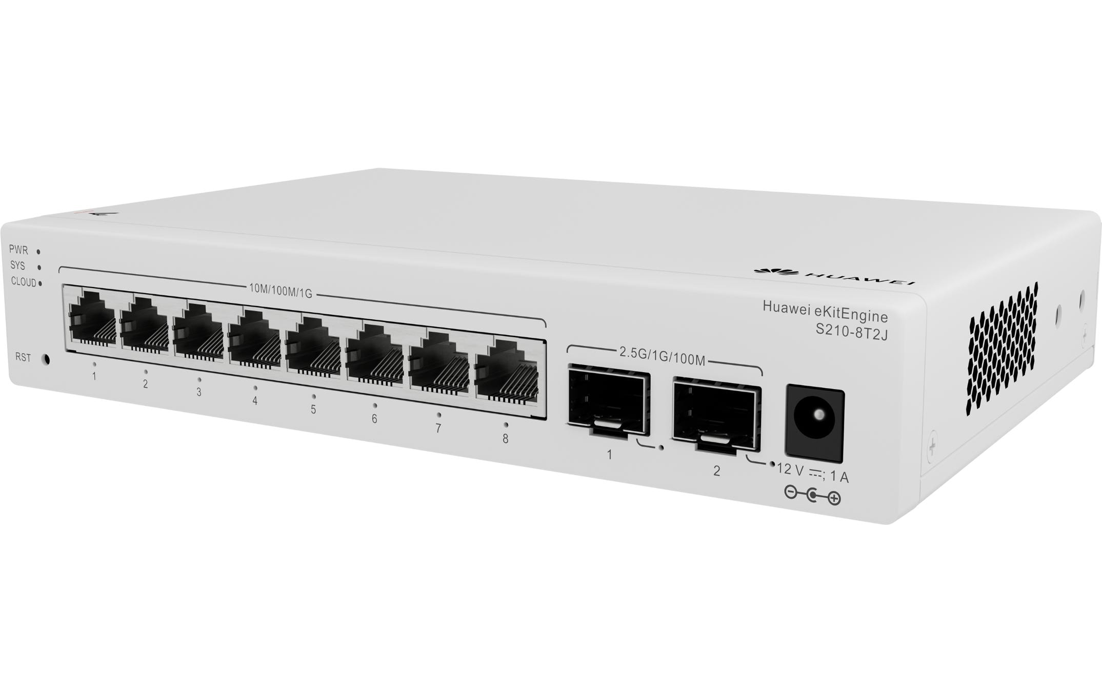 Huawei L2 Managed Switch: S210-8T2J 8x 10/100/1000BASE-T ports kaufen Schweiz | Mediatech.ch