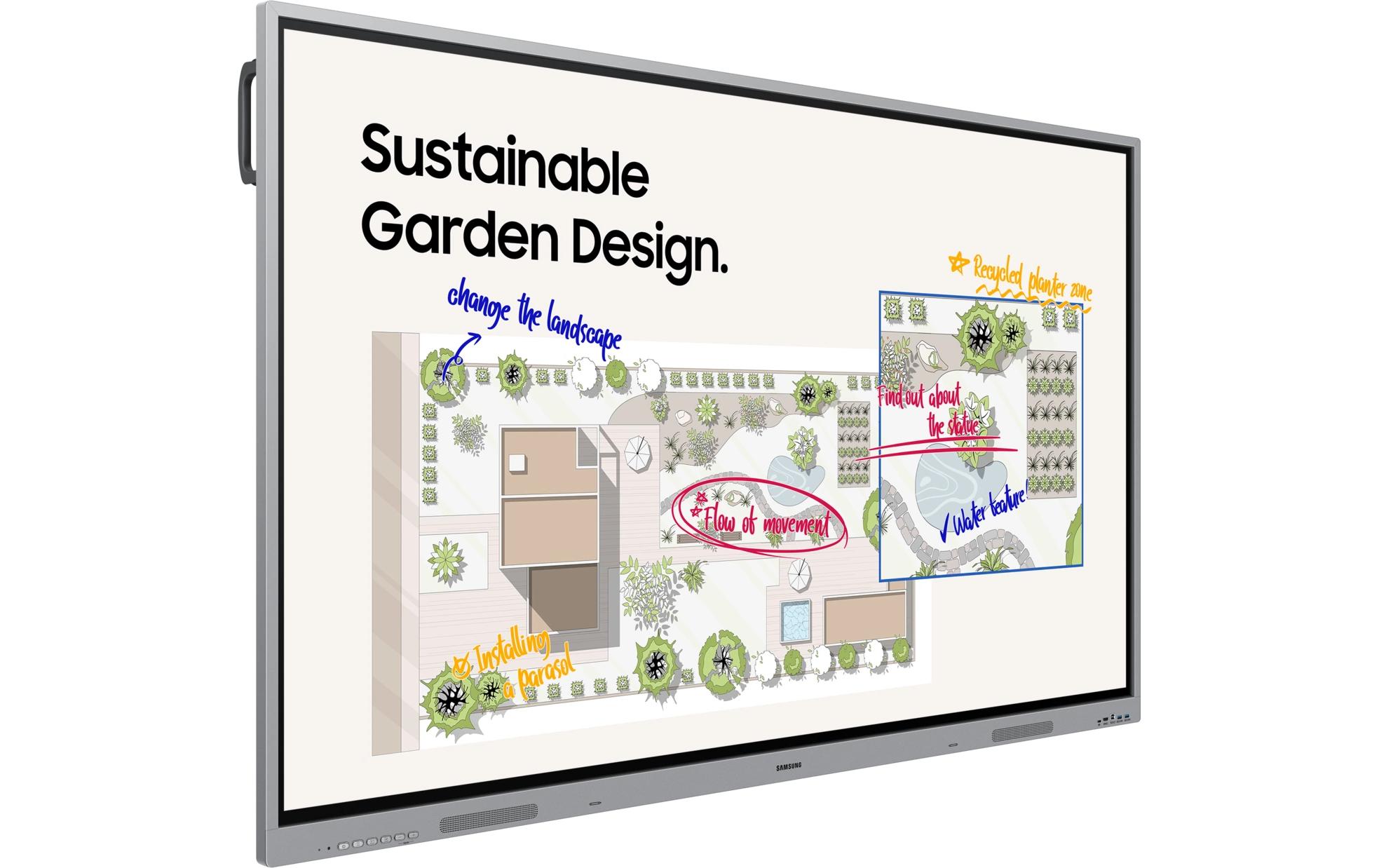 2019683_1 - Mediatech Samsung WE86FX Touch Professional Display 86 UHD, 350cd/m2, 12/7 Betrieb, E-board