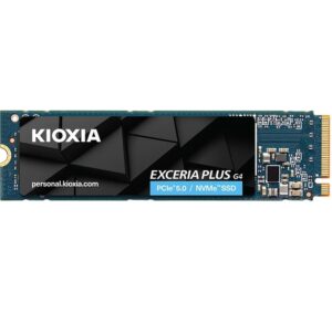 SSD Kioxia Exceria Plus G4, 2TB, PCIe5, M.2 PCIe 5.0 x4, M.2, 10000MB/s, 8200MB/s