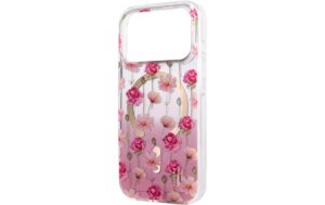 IDOS Mirror Case, Magsafe iPhone 16 Pro, Rose Blush Floral