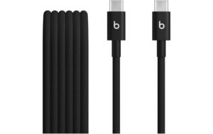 APPLE Beats USB-Kabel C-C, 60W, 1.5m, black geflochten, USB 2.0, 60W, Bolt Black