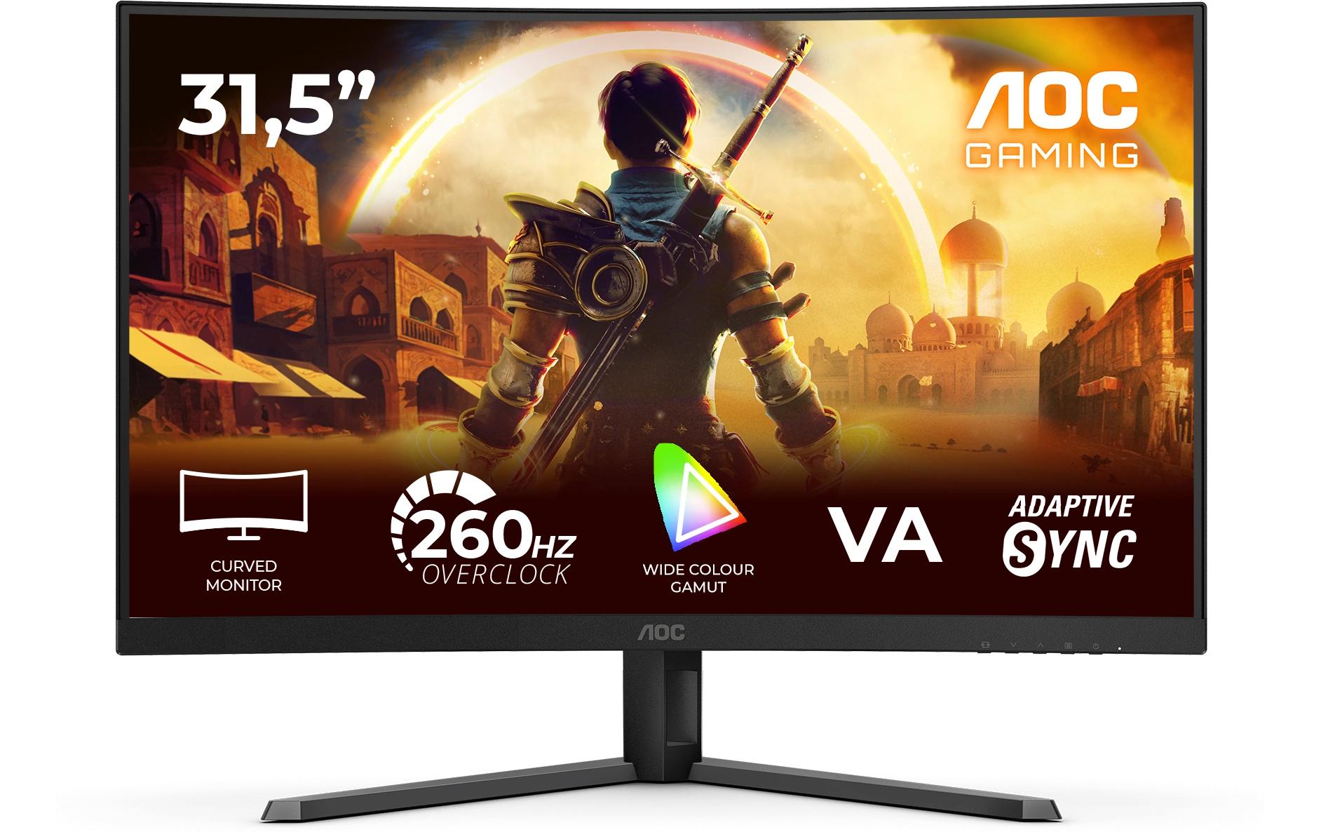 AOC 32 C32G42ZE, 1920x1080, 260 Hz Curved DP, HDMI, USB Hub kaufen Schweiz | Mediatech.ch