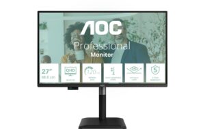 AOC 27 Q27P4CV, 2560 x 1440, 120 Hz IPS DP, HDMI, DC, PD96W, RJ45, HV, Speaker
