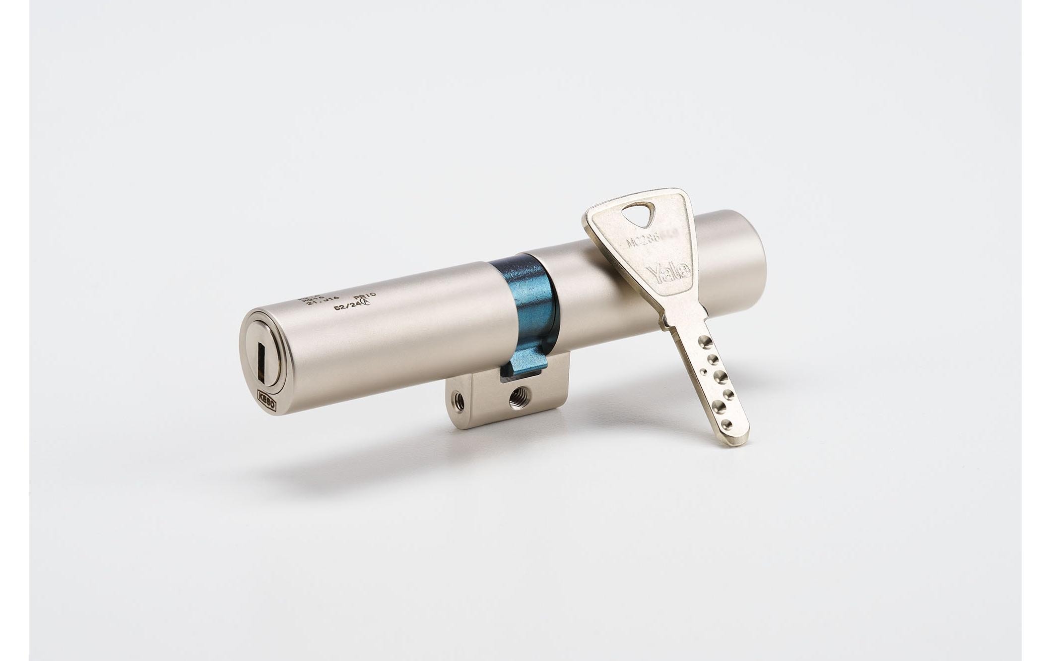 Yale CH Doppelzylinder 47,5/47,5 Nickel matt, Not-/Gefahrenfunktion