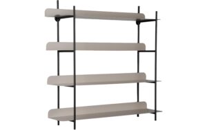present time Wandregal Reina Cuatro Black w. warm grey kaufen Schweiz | Mediatech.ch
