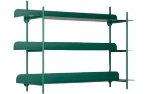 present time Wandregal Cool Retro Retro green