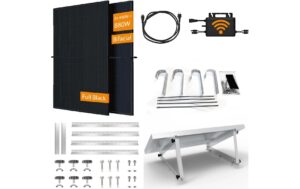 2025632 - Mediatech Technaxx Solar Balkonkraftwerk 600W TX-355 HMS-600,2x 440 W Modul, 2x Halterung, K 5m