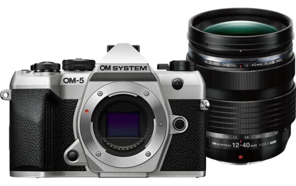 OM System OM-5 Mark II Silver 12-40mm inkl. Akku
